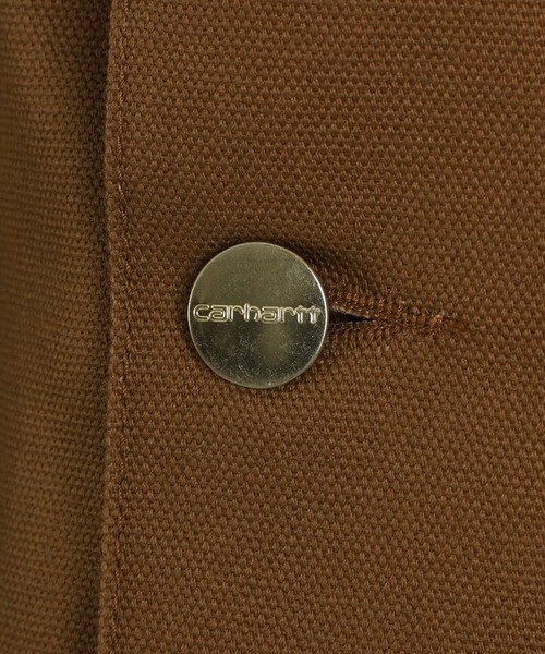 Carhartt WIP（カーハートダブリューアイピー）の「Carhartt WIP / カーハート ワークインプログレス：MICHIGAN COAT：I015261[WAX]（その他アウター・メンズ・ブラウン/ブラック・M/L/S/XL）」の7枚目の写真