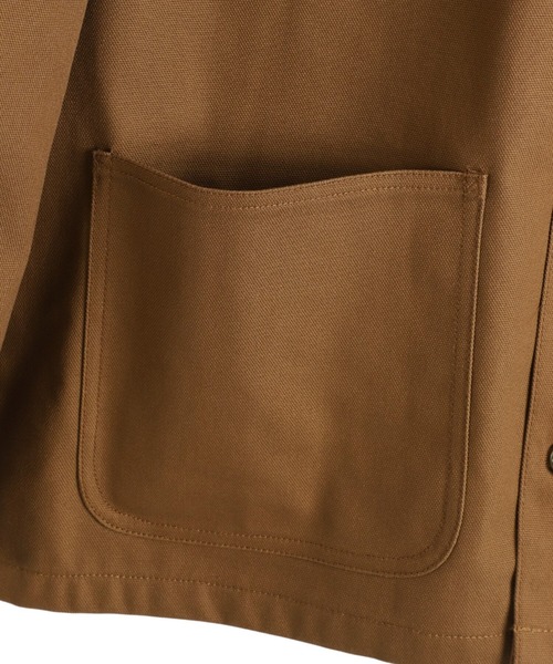 Carhartt WIP（カーハートダブリューアイピー）の「Carhartt WIP / カーハート ワークインプログレス：MICHIGAN COAT：I015261[WAX]（その他アウター・メンズ・ブラウン/ブラック・M/L/S/XL）」の5枚目の写真