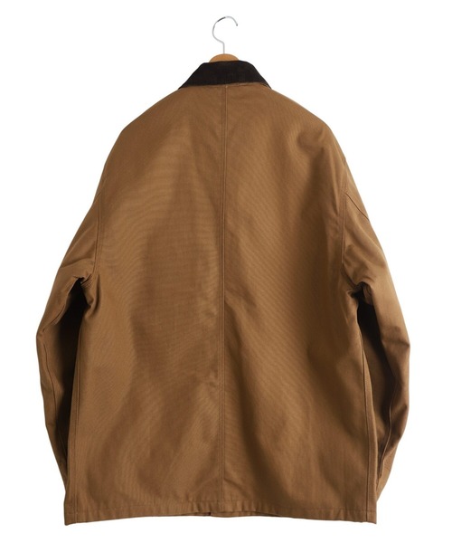 Carhartt WIP（カーハートダブリューアイピー）の「Carhartt WIP / カーハート ワークインプログレス：MICHIGAN COAT：I015261[WAX]（その他アウター・メンズ・ブラウン/ブラック・M/L/S/XL）」の3枚目の写真