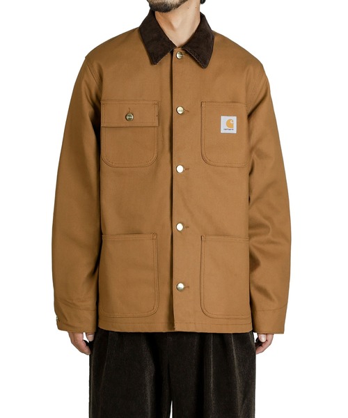 Carhartt WIP（カーハートダブリューアイピー）の「Carhartt WIP / カーハート ワークインプログレス：MICHIGAN COAT：I015261[WAX]（その他アウター・メンズ・ブラウン/ブラック・M/L/S/XL）」の14枚目の写真