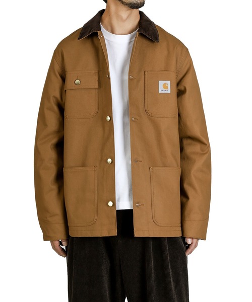 Carhartt WIP（カーハートダブリューアイピー）の「Carhartt WIP / カーハート ワークインプログレス：MICHIGAN COAT：I015261[WAX]（その他アウター・メンズ・ブラウン/ブラック・M/L/S/XL）」の17枚目の写真