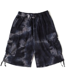 UNISEX》4 Colors Chambray Washable Wool Prime-Wide Cargo Shorts/4