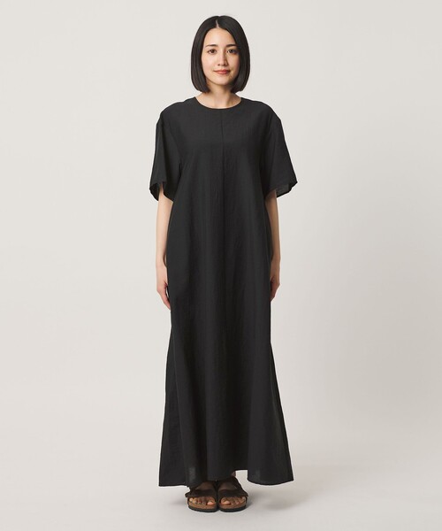BEAUTY&YOUTH UNITED ARROWS(ビューティーアンドユースユナイテッドアローズ)の「シアー バックリボン ワンピース ウォッシャブル(ワンピース・レディース・ダークグレー/ライム/ブラック/ダークブラウン・S/M/XS)」の18枚目の写真
