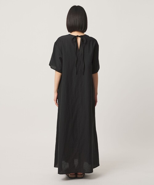 BEAUTY&YOUTH UNITED ARROWS(ビューティーアンドユースユナイテッドアローズ)の「シアー バックリボン ワンピース ウォッシャブル(ワンピース・レディース・ダークグレー/ライム/ブラック/ダークブラウン・S/M/XS)」の20枚目の写真