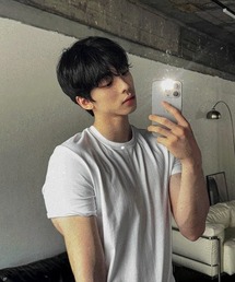 COSYHARU（コシハル）の「クロップマッスルフィット半袖Tシャツ（Tシャツ/カットソー）」