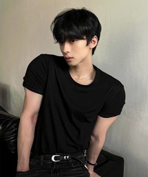 クロップマッスルフィット半袖Tシャツ