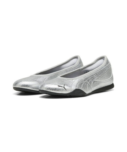 PUMA(プーマ)の「PUMA プーマ ウィメンズ プーマ キャッチ ソレイユ バレリーナ メタリック(バレエシューズ・レディース・ブラック×シルバー/ゴールド系その他2・22.5cm/23.5cm/24.5cm/25.5cm/23.0cm/24.0cm/25.0cm/26.0cm/22.0cm)」の3枚目の写真