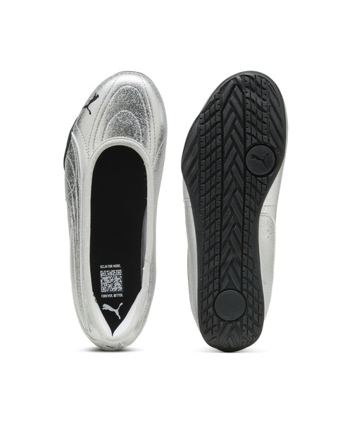 PUMA(プーマ)の「PUMA プーマ ウィメンズ プーマ キャッチ ソレイユ バレリーナ メタリック(バレエシューズ・レディース・ブラック×シルバー/ゴールド系その他2・22.5cm/23.5cm/24.5cm/25.5cm/23.0cm/24.0cm/25.0cm/26.0cm/22.0cm)」の5枚目の写真