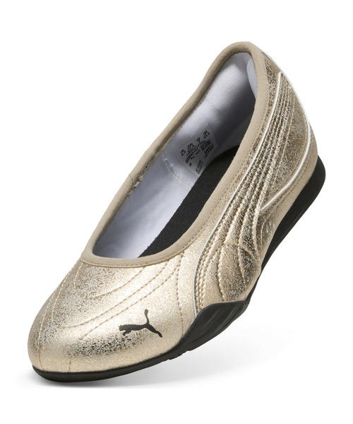 PUMA(プーマ)の「PUMA プーマ ウィメンズ プーマ キャッチ ソレイユ バレリーナ メタリック(バレエシューズ・レディース・ブラック×シルバー/ゴールド系その他2・22.5cm/23.5cm/24.5cm/25.5cm/23.0cm/24.0cm/25.0cm/26.0cm/22.0cm)」の12枚目の写真