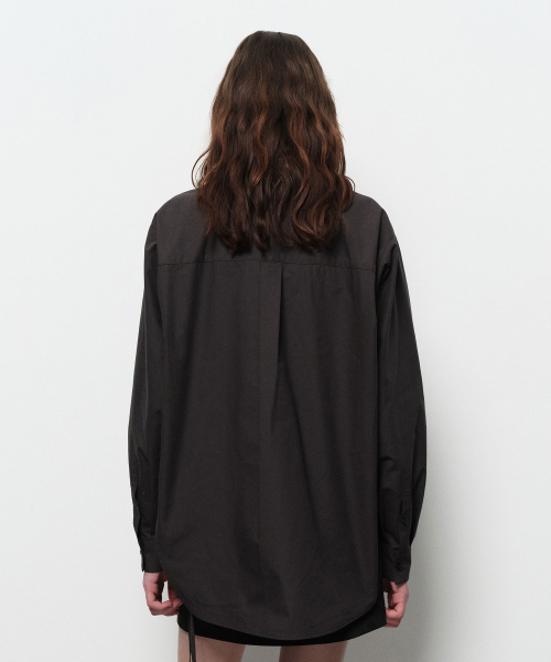 DIAGONAL(ダイアゴナル)の「CURVED STRING SHIRTS (grey)(シャツ/ブラウス・レディース・その他・FREE)」の3枚目の写真