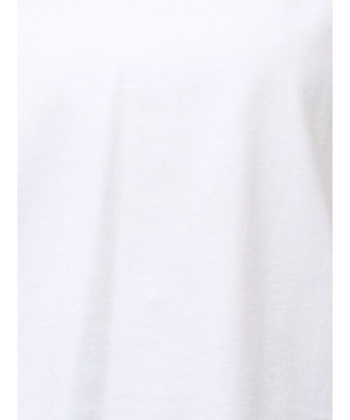 ELENDEEK(エレンディーク)の「ロールアップTカットソー(Tシャツ/カットソー・レディース・チャコールグレー/オフホワイト/ラベンダー・FREE)」の21枚目の写真
