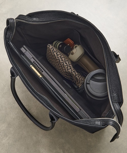 IACUCCI（イアクッチ）の「【予約】アーゴ TOTE NYLON/CERVO（トートバッグ・レディース・ブラック・FREE）」の4枚目の写真