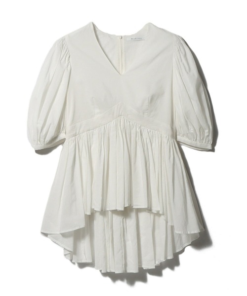 MARIHA(マリハ)の「MARIHA / ラストダンスのブラウス(シャツ/ブラウス・レディース・ホワイト/ブラック・36)」の1枚目の写真