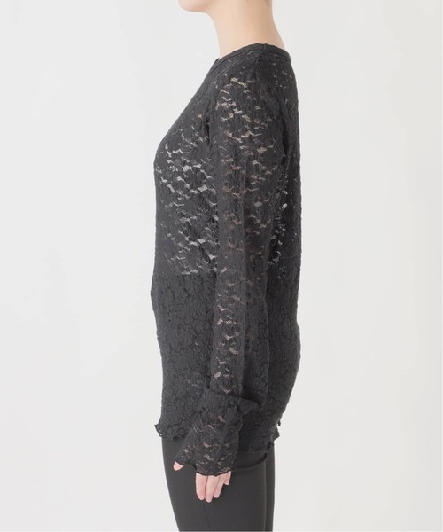 JOURNAL STANDARD(ジャーナルスタンダード)の「《WEB限定追加3》ストレッチフラワーレースインナー(Tシャツ/カットソー・レディース・アイボリー/ホワイト・FREE)」の11枚目の写真