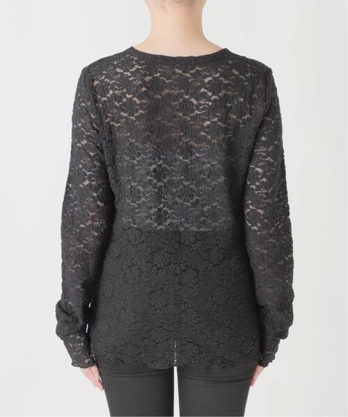 JOURNAL STANDARD(ジャーナルスタンダード)の「《WEB限定追加3》ストレッチフラワーレースインナー(Tシャツ/カットソー・レディース・アイボリー/ホワイト・FREE)」の12枚目の写真