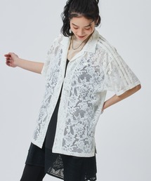 adidas(�A�f�B�_�X)�́yadidas×�A���y�����胂�f���z�A�f�B�_�X adidas W LACE SS SHIRTS AP(�V���c/�u���E�X)