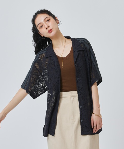 adidas（アディダス）の「【adidas×アルペン限定モデル】アディダス adidas W LACE SS SHIRTS AP（シャツ/ブラウス・レディース・ダークグレー/オレンジ/オフホワイト・S/M/L/XL）」の20枚目の写真
