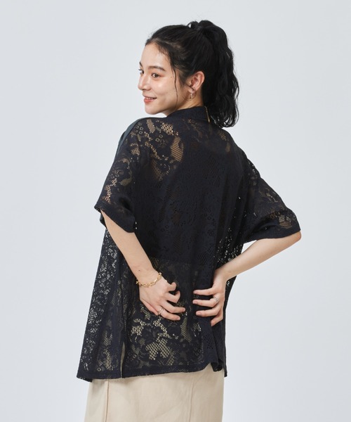 adidas（アディダス）の「【adidas×アルペン限定モデル】アディダス adidas W LACE SS SHIRTS AP（シャツ/ブラウス・レディース・ダークグレー/オレンジ/オフホワイト・S/M/L/XL）」の22枚目の写真