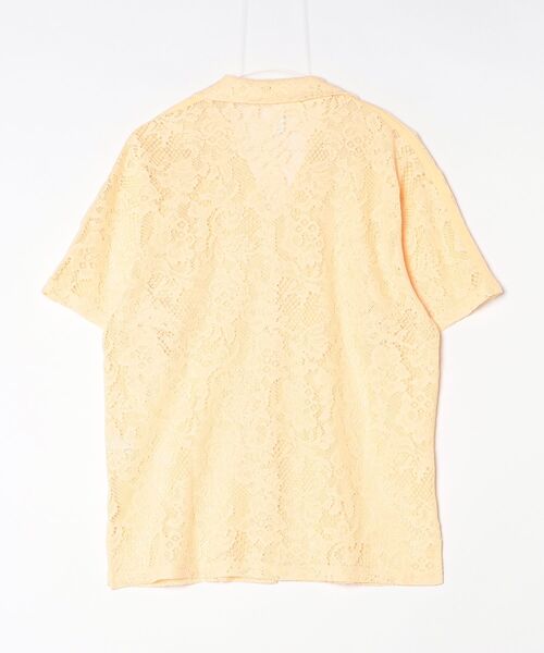 adidas（アディダス）の「【別注】アディダス adidas W LACE SS SHIRTS AP 限定コラボ（シャツ/ブラウス・レディース・ダークグレー/オレンジ/オフホワイト・S/M/L/XL）」の7枚目の写真