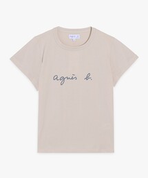 00sビンテージ アニエスベー スポーツ ’80 ロゴプリント カットソー S ロゴプリント コットン 半袖Tシャツ 