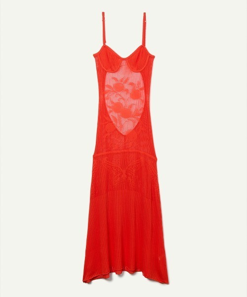 leinwande(ラインヴァンド)の「Blueberry Lace Slip Dress / ブルーベリーレーススリップドレス(ドレス・レディース・ブルー/White/ブラック系/レッド系・ONE SIZE)」の4枚目の写真