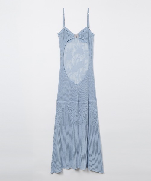 leinwande(ラインヴァンド)の「Blueberry Lace Slip Dress / ブルーベリーレーススリップドレス(ドレス・レディース・ブルー/White/ブラック系/レッド系・ONE SIZE)」の17枚目の写真