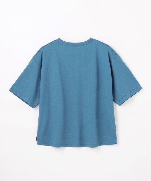 ANY(エニィ)の「ANYファンクションロゴTシャツ(Tシャツ/カットソー・レディース・ホワイト系2/ホワイト系3/ライトオレンジ系1/ブルー系1/ライトグレー系1/スカイブルー系/レッド系/ホワイト系/パープル系/ダークブラウン系1・X-LARGE)」の15枚目の写真