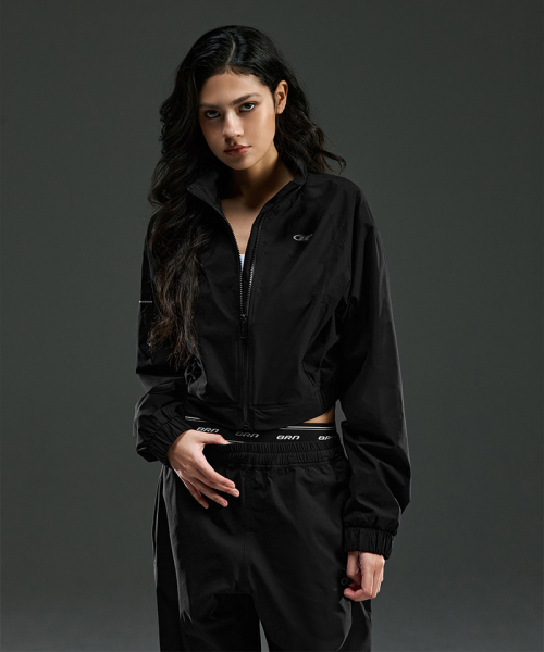 BORN TO WIN（ボーントゥウィン）の「W STRETCH VENTILATION JACKET [BLACK]（ジャージ・レディース・その他・1/2/3）」の3枚目の写真