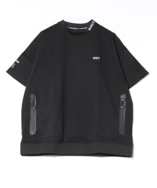 LUXE/R GOLF(ラグジュ ゴルフ)の「(RM)【LUXE/R GOLF】ストレッチ クロス ハーフジップ プルオーバー 半袖 シャツ(Tシャツ/カットソー・メンズ・ホワイト/ダークグレー/カーキ/ブラック・X-LARGE/LARGE/MEDIUM)」の11枚目の写真