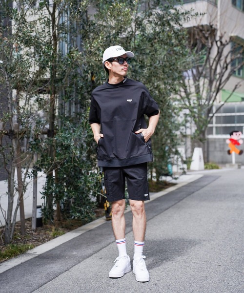 LUXE/R GOLF(ラグジュ ゴルフ)の「(RM)【LUXE/R GOLF】ストレッチ クロス ハーフジップ プルオーバー 半袖 シャツ(Tシャツ/カットソー・メンズ・ホワイト/ダークグレー/カーキ/ブラック・X-LARGE/LARGE/MEDIUM)」の16枚目の写真