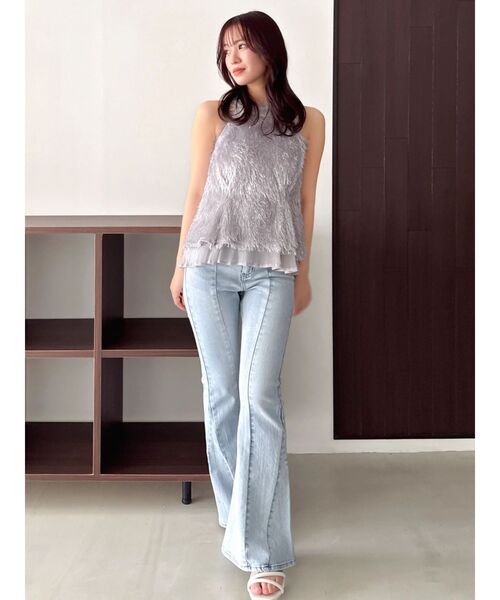 dazzlin(ダズリン)の「ストラップシンプルサンダル(サンダル・レディース・ブラック/オフホワイト/ライム・LARGE/MEDIUM)」の15枚目の写真