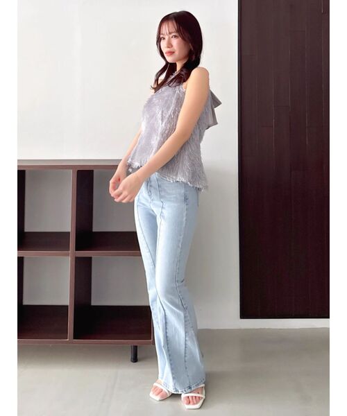 dazzlin(ダズリン)の「ストラップシンプルサンダル(サンダル・レディース・ブラック/オフホワイト/ライム・LARGE/MEDIUM)」の16枚目の写真