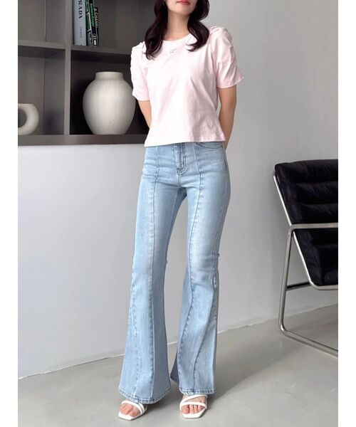 dazzlin(ダズリン)の「ストラップシンプルサンダル(サンダル・レディース・ブラック/オフホワイト/ライム・LARGE/MEDIUM)」の20枚目の写真