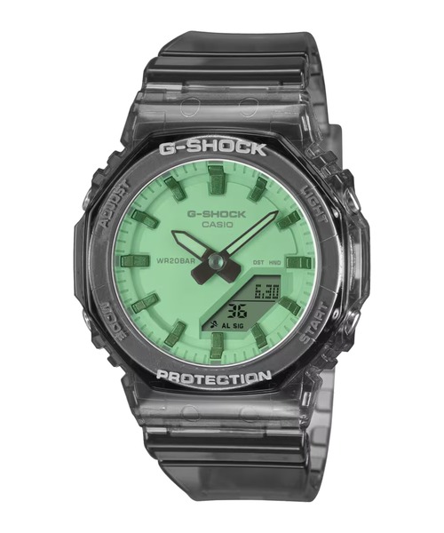 G-SHOCK(ジーショック)の「G-SHOCK/ジーショック 腕時計 GMA-P2100SR-1AJF(アナログ腕時計・メンズ・クリアブラック・ONE)」の1枚目の写真