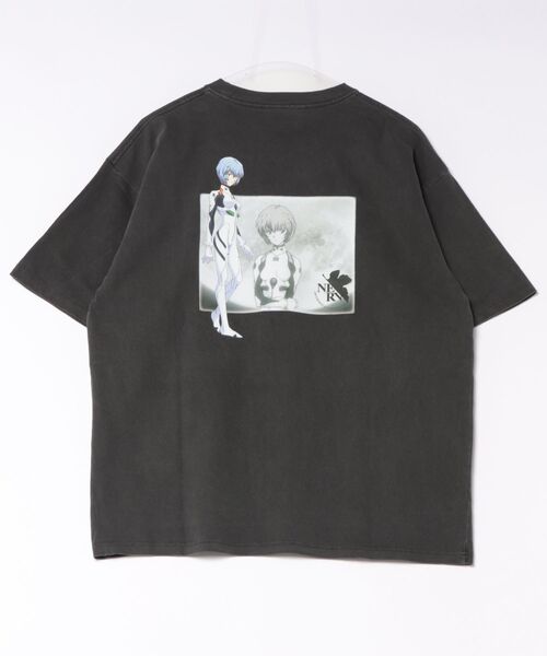 baron(バロン)の「エヴァンゲリオン ピグメントTシャツ(Tシャツ/カットソー・レディース・ブラック系その他2/ブラック系その他/スミクロ・M/L/XL)」の1枚目の写真
