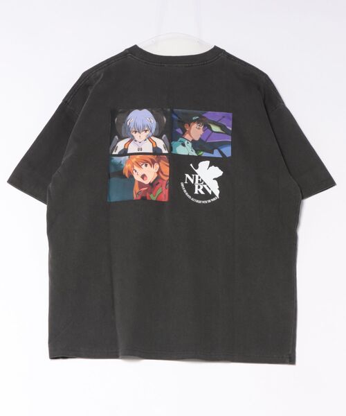 baron(バロン)の「エヴァンゲリオン ピグメントTシャツ(Tシャツ/カットソー・レディース・ブラック系その他2/ブラック系その他/スミクロ・M/L/XL)」の3枚目の写真