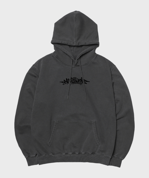 ARTISTWEAR（アーティストウェア）の「[ATW] レアソウル ピグメント フードパーカー - 2COLOR（パーカー・レディース・ブラック/レッド・MEDIUM/LARGE/X-LARGE/XX-LARGE）」の15枚目の写真