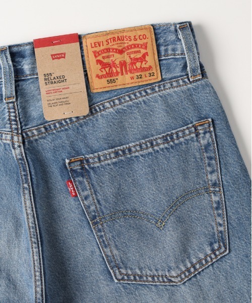 Levi's（リーバイス）の「Levi's(リーバイス)５５５リラックスストレート（デニムパンツ・メンズ・ブルー・28inch/30inch/32inch/34inch）」の5枚目の写真