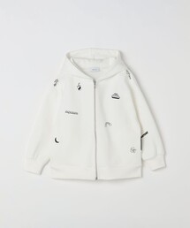 SHIPS（シップス）の「SHIPS any:〈洗濯機可能〉ポンチ デザイン ジップ パーカー <KIDS>（パーカー）」