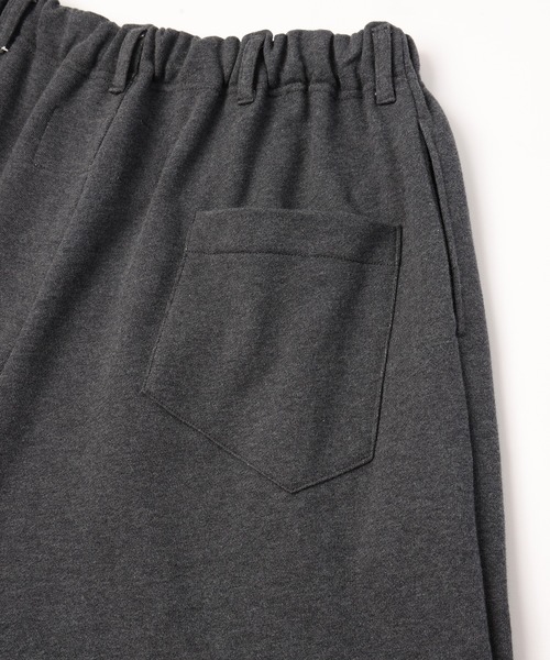 Dulcamara（ドゥルカマラ）の「ワイドSWパンツ（スウェットパンツ・メンズ・ローズ/ヘザーチャコール/ブラック・1/0）」の16枚目の写真