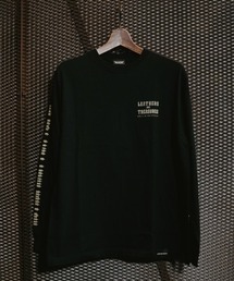 BEYOND COOL（ビヨンクール）の「「LEATHERS AND TREASURES/レザーズアンドトレジャーズ」LT Tシャツ（長袖）/ Mother Mary （ブラック/ベージュ/6.2oz）（Tシャツ/カットソー）」