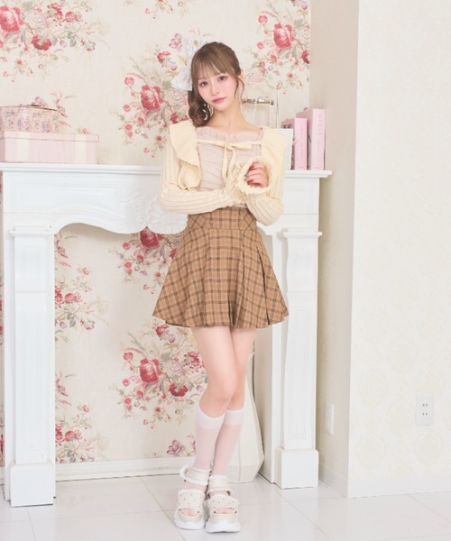 LAFARY(ラファリー)の「フリルニットカーディガン(カーディガン/ボレロ・レディース・ホワイト/ブラック/アイボリー・FREE)」の15枚目の写真