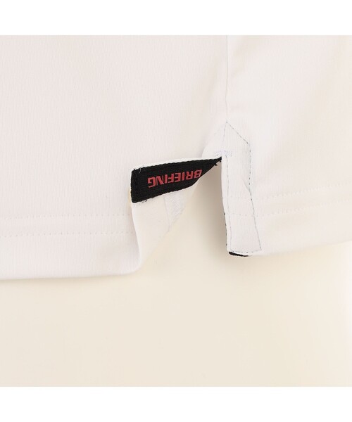 BRIEFING（ブリーフィング）の「【BRIEFING GOLF／ブリーフィングゴルフ】MEN’S PANEL STRIPE HIGHNECK RF（Tシャツ/カットソー・メンズ・ネイビー/グリーン系その他2/ブラック/ホワイト・L/M）」の11枚目の写真