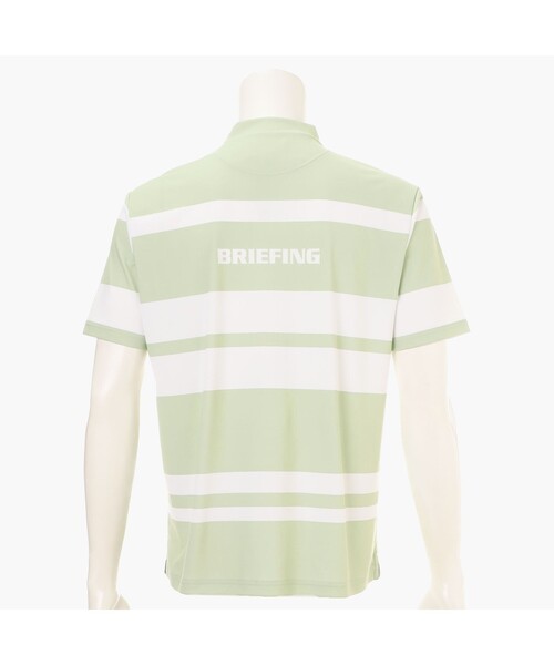 BRIEFING（ブリーフィング）の「【BRIEFING GOLF／ブリーフィングゴルフ】MEN’S PANEL STRIPE HIGHNECK RF（Tシャツ/カットソー・メンズ・ネイビー/グリーン系その他2/ブラック/ホワイト・L/M）」の21枚目の写真