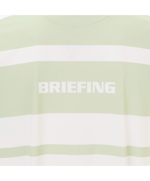 BRIEFING（ブリーフィング）の「【BRIEFING GOLF／ブリーフィングゴルフ】MEN’S PANEL STRIPE HIGHNECK RF（Tシャツ/カットソー・メンズ・ネイビー/グリーン系その他2/ブラック/ホワイト・L/M）」の22枚目の写真