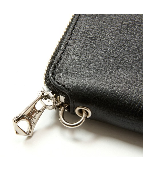 CALEE（キャリー）の「STUDS LEATHER ZIP MULTI WALLET（財布・メンズ・ブラック・FREE）」の8枚目の写真
