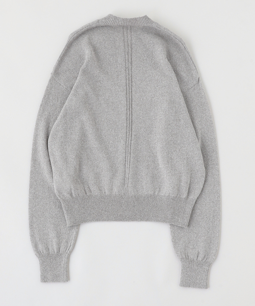 SimplyComplicated（シンプリーコンプリケイテッド）の「SimplyComplicated/シンプリーコンプリケイテッド V NECK KNIT SWEATER（ニット/セーター・メンズ・グレー/ブルー系その他・1/2）」の3枚目の写真