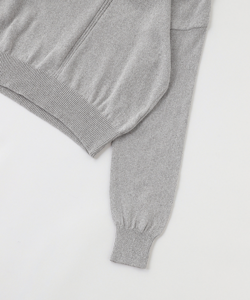 SimplyComplicated（シンプリーコンプリケイテッド）の「SimplyComplicated/シンプリーコンプリケイテッド V NECK KNIT SWEATER（ニット/セーター・メンズ・グレー/ブルー系その他・1/2）」の5枚目の写真
