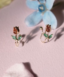 Zoule ゾーラ：HARU:ME シリーズ Haru-21 ビジュー シールピアス