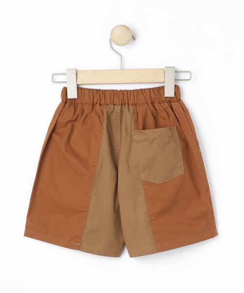 SHOO・LA・RUE(シューラルー)の「【100-150cm】バイカラーショートパンツ(その他パンツ・キッズ・ダークブラウン系4/ブラック系4・11/10/15 /14/13/12)」の4枚目の写真